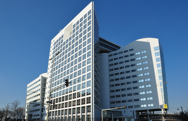 La Cour pénale internationale à La Haye (CPI / CPI), Pays-Bas. PHOTO PAR Vincent van Zeijst 