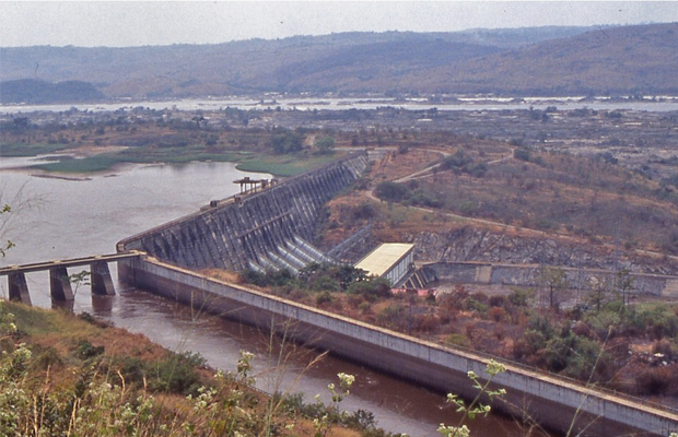 Une vue du Barrage hydroélectrique d’Inga dans la province du Bas-Congo