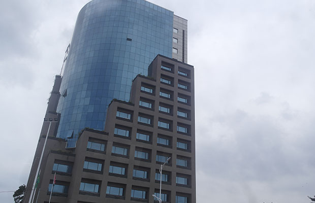 Un immeuble à Kinshasa, symbole de modernisation (Photo BEF)