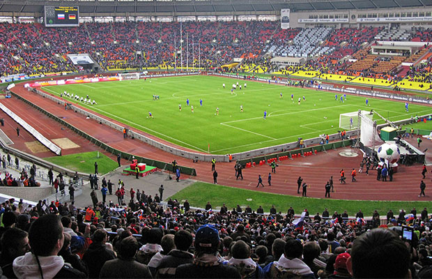 Le stade Luzhniki de Moscou, un des douze sites où vont se jouer les matches de la phase finale de la Coupe du monde 2018. (Photo Wikipedia)