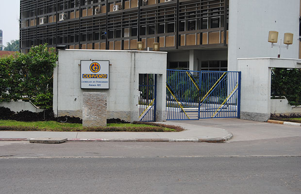 Siège administratif de l’entreprise Cohydro à Kinshasa. (Photo BEF)