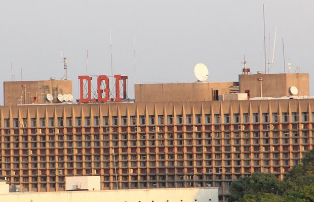 Bâtiment administratif de la DGI.  (Photo Radio Okapi)
