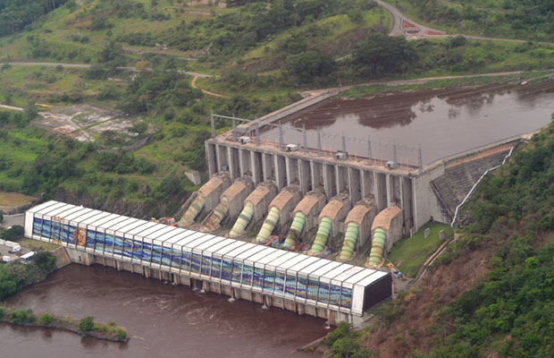 Une vue du barrage d’Inga (Photo Radio Okapi)