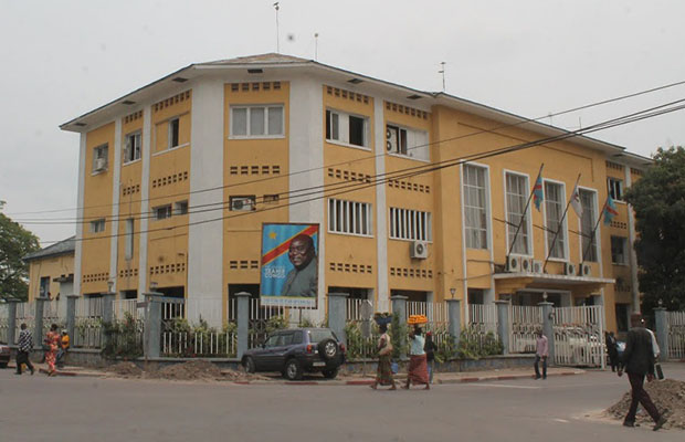 Hôtel de ville de Kinshasa. (Photo Radio Okapi)