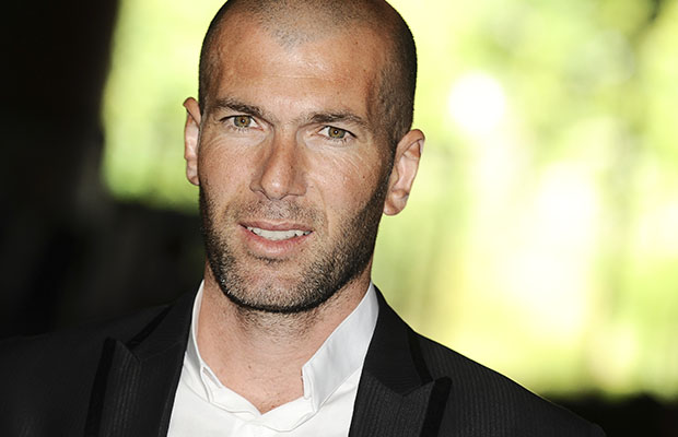 Zidane, coach de l’équipe réserve du Real Madrid.