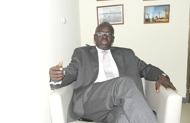 Amadou Oumar Ba, responsable du Projet d’appui à la réhabilitation et à la relance agricole.