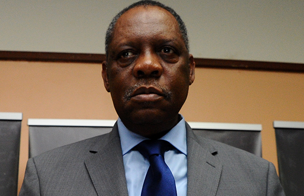 Le camerounais Issa Hayatou, président de la CAF.