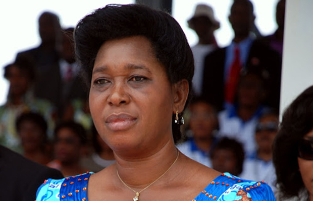 Marie-Ange Lukiana Mufwankolo, ancienne ministre, adepte du cheveu naturel. 