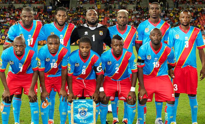 Les léopards, équipe nationale de football de la RDC( photo d’archives)