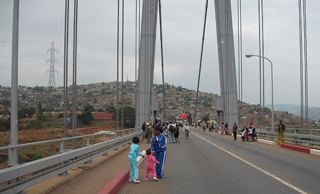Le pont Maréchal, à Matadi, constitue un haut lieu touristique.