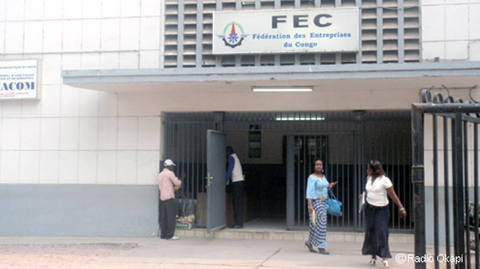 Le siège national de la FEC, à Kinshasa/ Photo Radio Okapi.